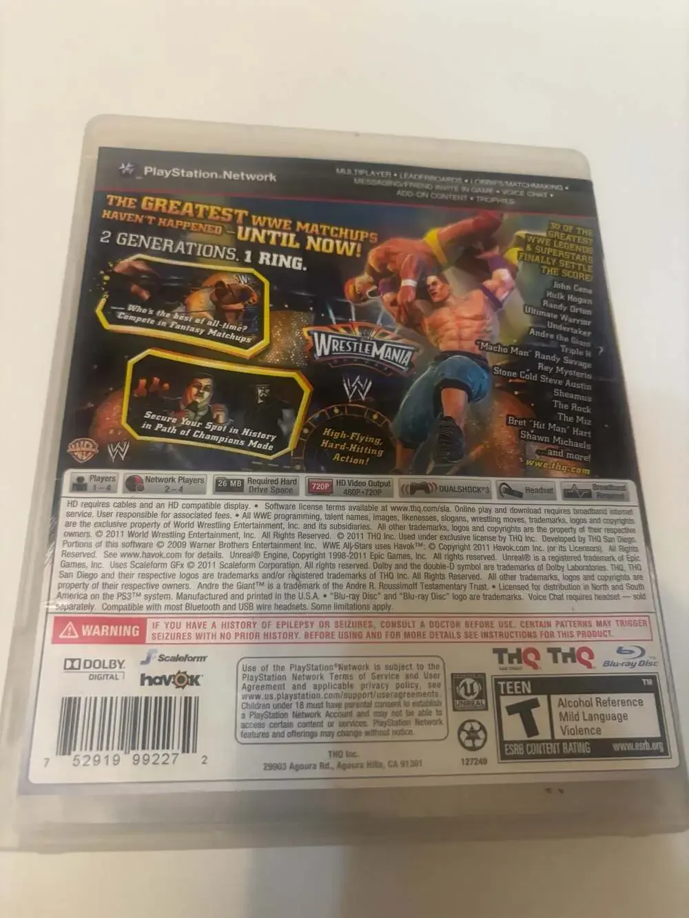 WWE All Stars for PlayStation 3 (PS3)
